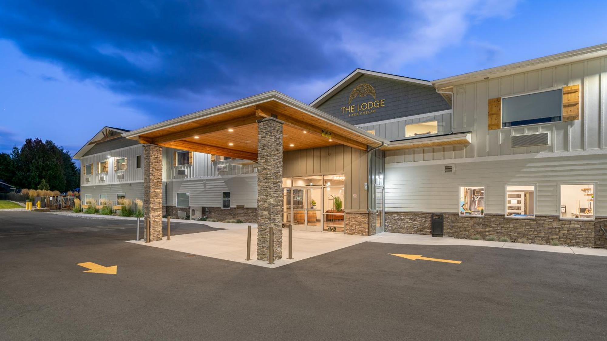 The Lodge Lake Chelan Manson Eksteriør bilde