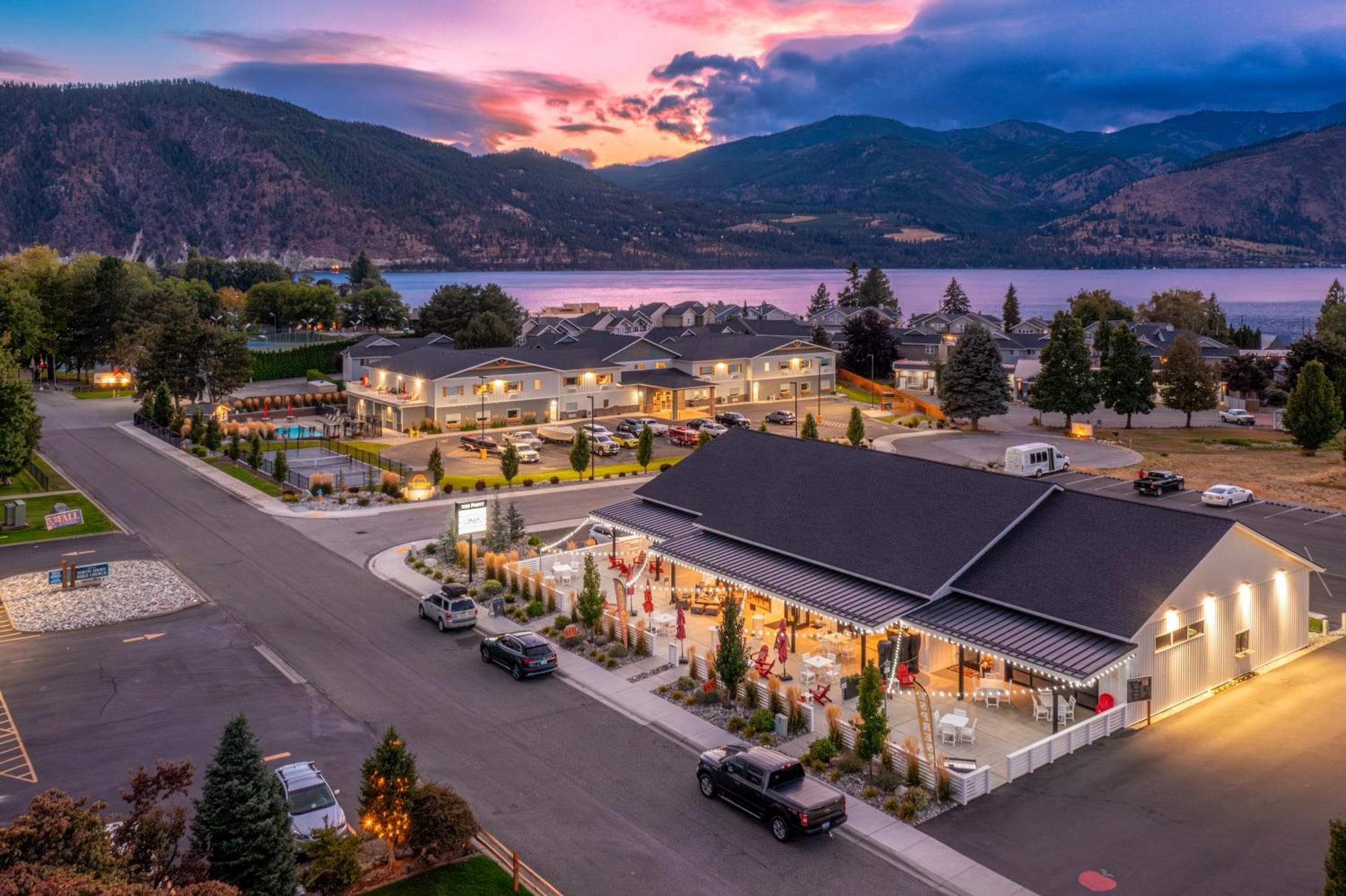 The Lodge Lake Chelan Manson Eksteriør bilde