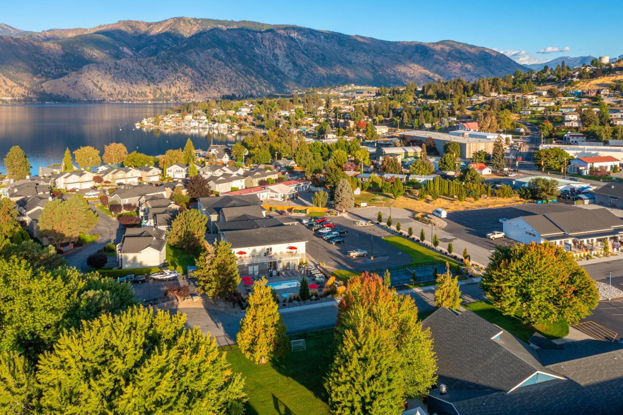 The Lodge Lake Chelan Manson Eksteriør bilde